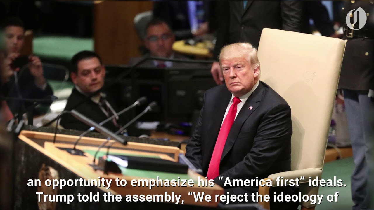 United Nations crowd erupts in laughter after Donald Trump boasts of ...