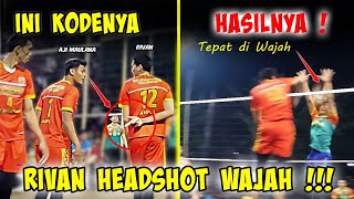 Voli Tarkam Terbaru Rivan Nurmulki Toser Aji Maulana Berhasil Headshot Keras Lawan di Siwal Cup 7