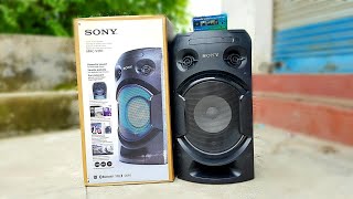 Sony MHC-V21D UNBOXING (HIGH POWER AUDIO SYSTEM)BEST BUDGET PARTY SPEAKER WITH POWERFUL BASS