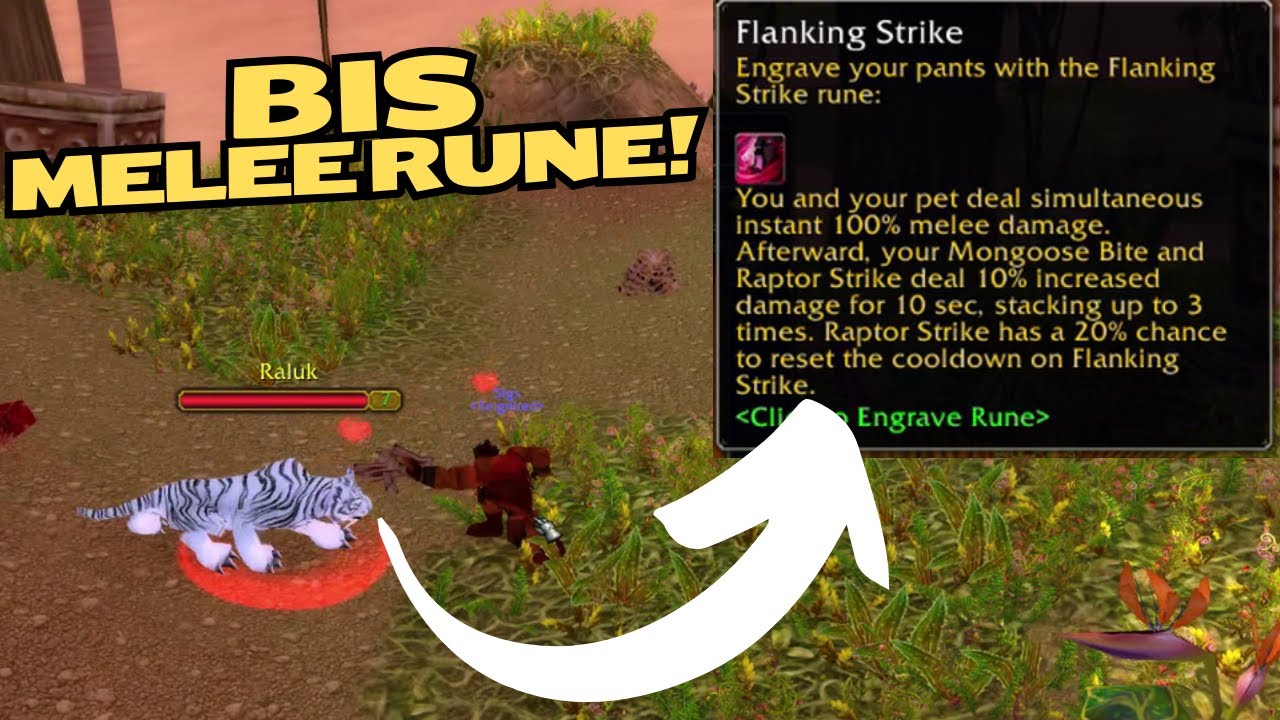 How to Get the Flanking Strike Rune for Orc & Troll Hunters - WoW ...