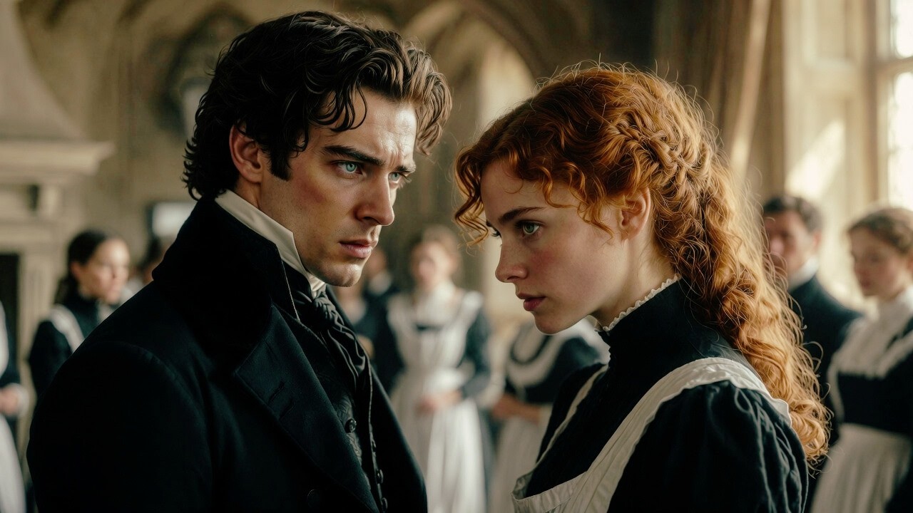 The Duke froze at the maid’s ring, recalling a promise from his orphaned past: “I will marry you.”