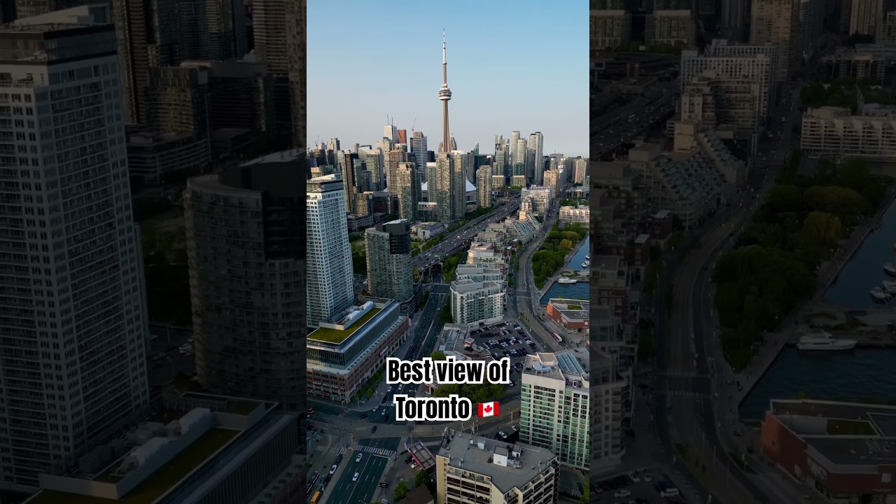 Toronto Skyline from above 