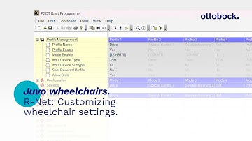 Juvo wheelchairs. R-Net: Customizing wheelchair settings. | Ottobock Professionals