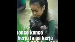 Ayok konco-konco Podo kerjo nyenenge wong tuo