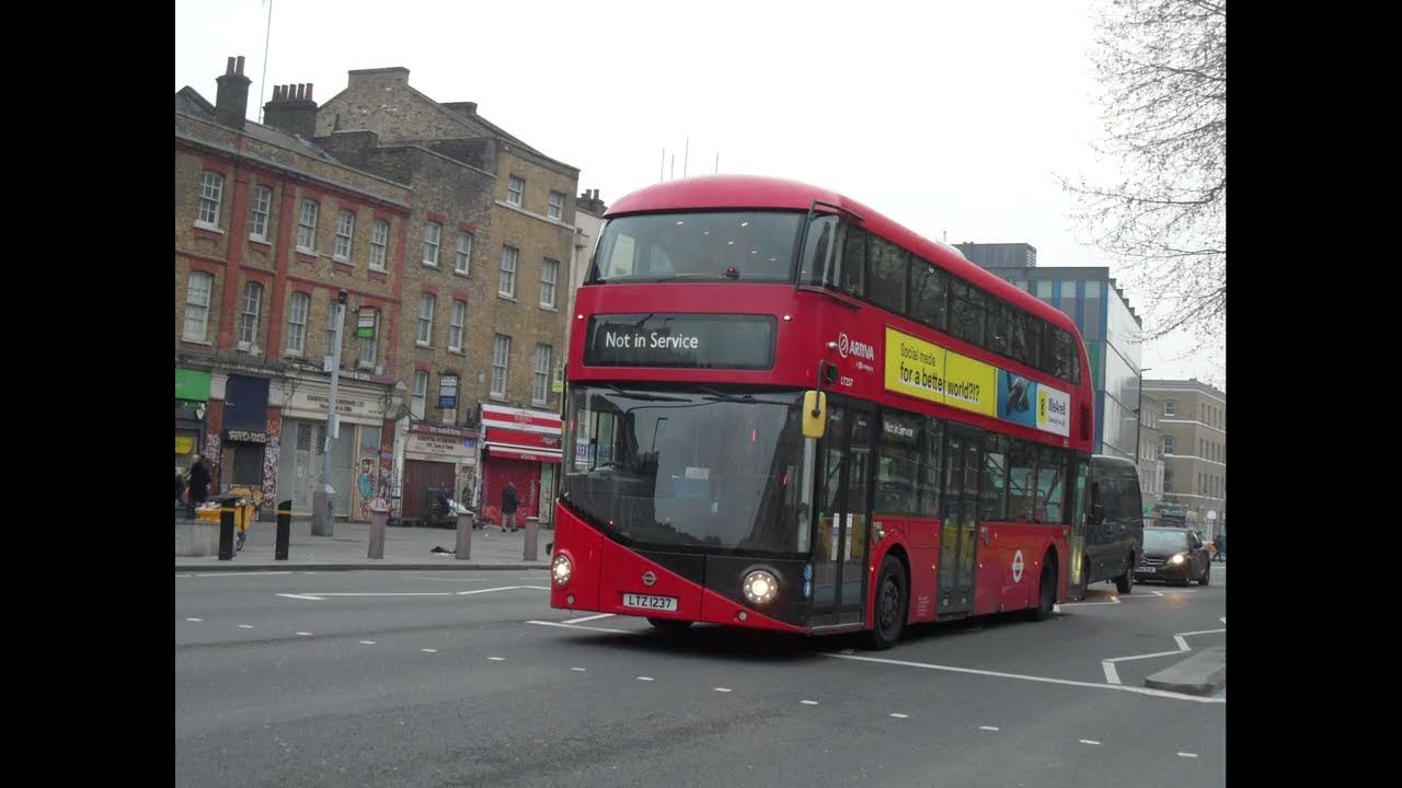 New Routemaster Arriva London LT238 LTZ1238 With Not In Service Seen new-routemaster-arriva-london-lt238-ltz1238-with-not-in-service-seen