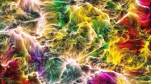 Psychedelic Particle System | TouchDesigner x Bitwig Generative Art