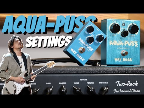 ギター Way Huge Aqua Puss John Mayer Delay John Mayer's Way Huge Aqua Puss Analog Delay – Ground Guitar