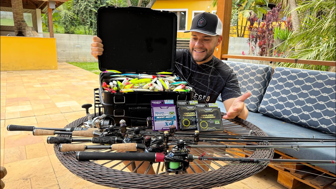 TUCUNARÉ AZUL E OS MELHORES EQUIPAMENTOS PARA REPRESA DE TRÊS MARIAS MG