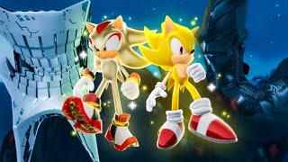 Sonic Frontiers: Super Sonic & Super Shadow Vs. Giganto