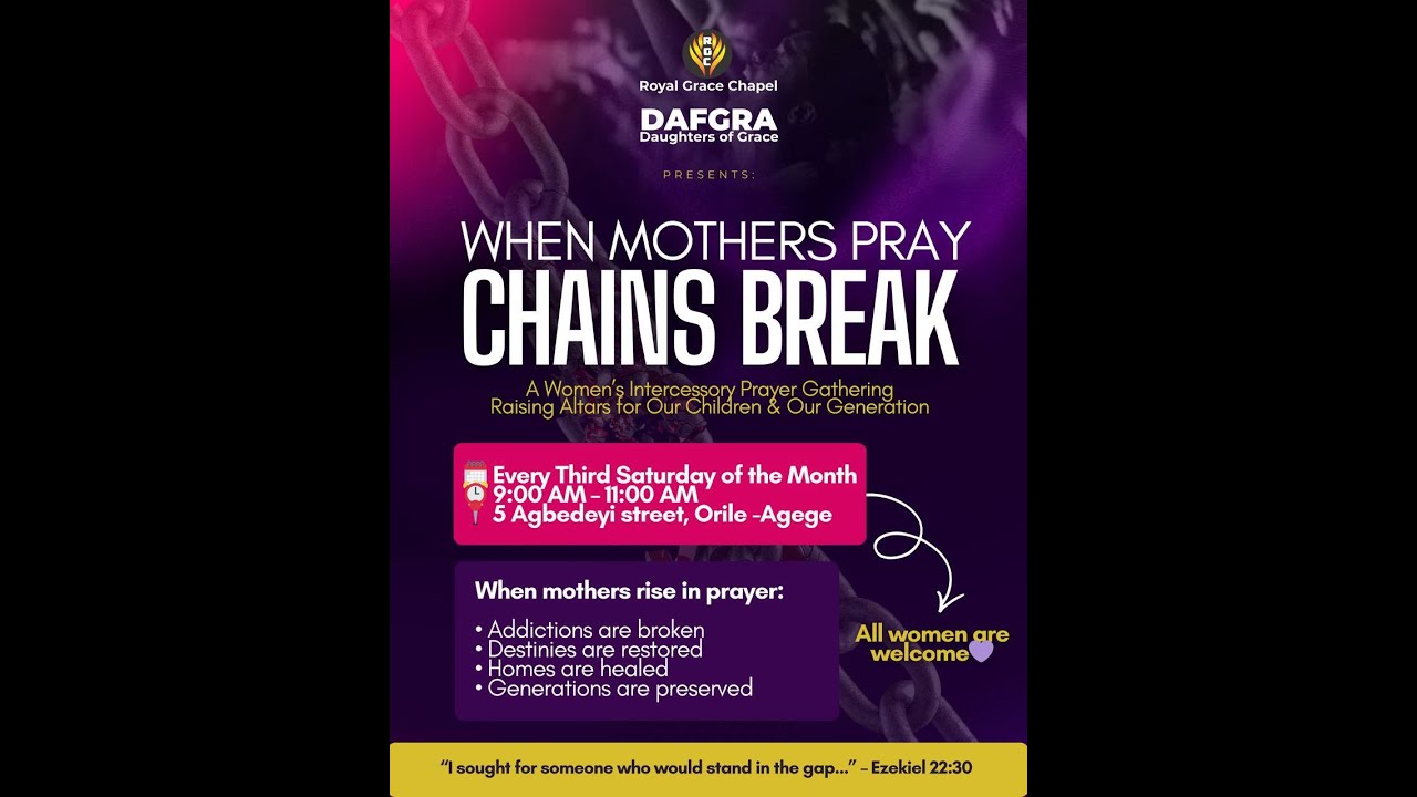 DAFGRA | WHEN MOTHERS PRAY CHAINS BREAK | 28TH FEBRUARY 2026.
