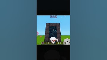 Minecraft Viral Build Hacks in Portal #shorts #minecraft #viralhacks