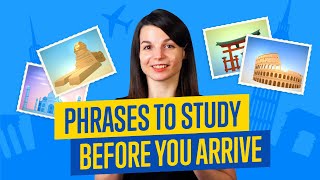 Phrases to Study on Your Way to the United States