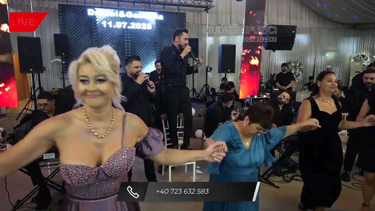 Orchestra Luminii ❌ David Constantin ❌ COLAJ CU MUZICA DE JOC -NOU 2025 ❌ lIVE ❌ Daniel ❤️Gabriela