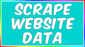 How To: Export/Scrape Website Data! (PHP)