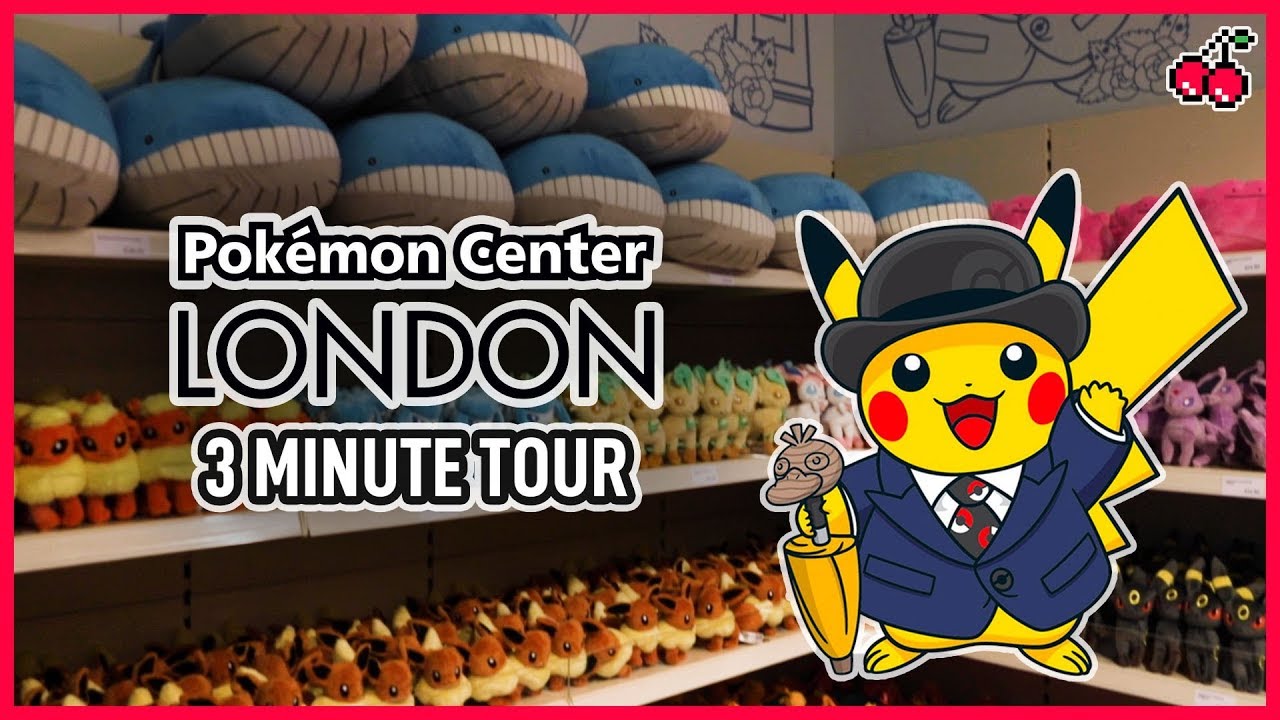 Pokemon Center London | 3 MINUTE TOUR! - YouTube