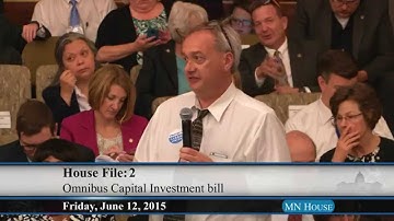 2015 Special Session - House floor session 6/12/15 - part 2
