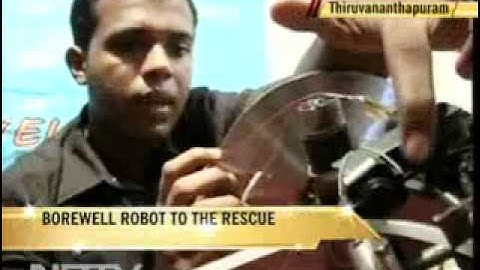 Borewell robot to the rescue