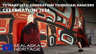 Ts’maay 4th Generation Tsimshian Dancers, Celebration2024 I Sealaska Heritage