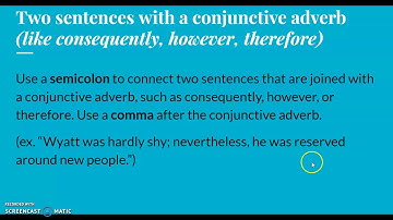 IXL II.1 Semicolons and Commas with Clauses