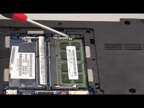 Toshiba Satellite U940 Memory Replacement