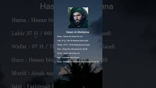 Hasan al mutsanna #sahabatnabi #shortvideo #tabiin #fypシ