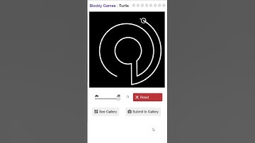 STEM Coding and Games - Blockly Games - Turtle - Labyrinth drawing