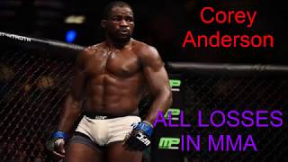 Corey Anderson ~ ALL LOSSES IN MMA 2019 ~ COREY ANDERSON HIGHLIGHTS