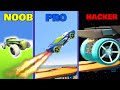 Hot wheels: Race Off  - NOOB vs PRO vs HACKER