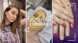 Kosmeetiku koolinädal 💆🏼‍♀️ | vlog #2