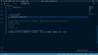 Code Along with gOZieCHUKWU  - JS SYNTAX and STATEMENTS
