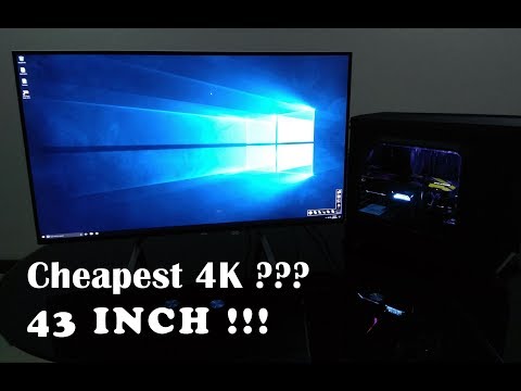 Quick Review: Acer ET430K Monitor / Cheapest 4K monitor