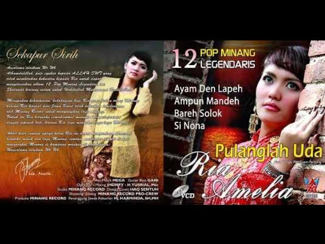 Ria Amelia - Mangkonyo Denai Tagamang [CD Version] class=