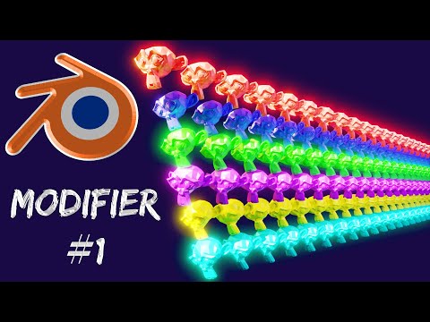 Array Modifier Basics - Blender