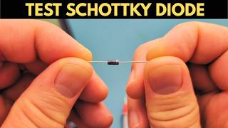 How to Test a Schottky Diode With a Multimeter