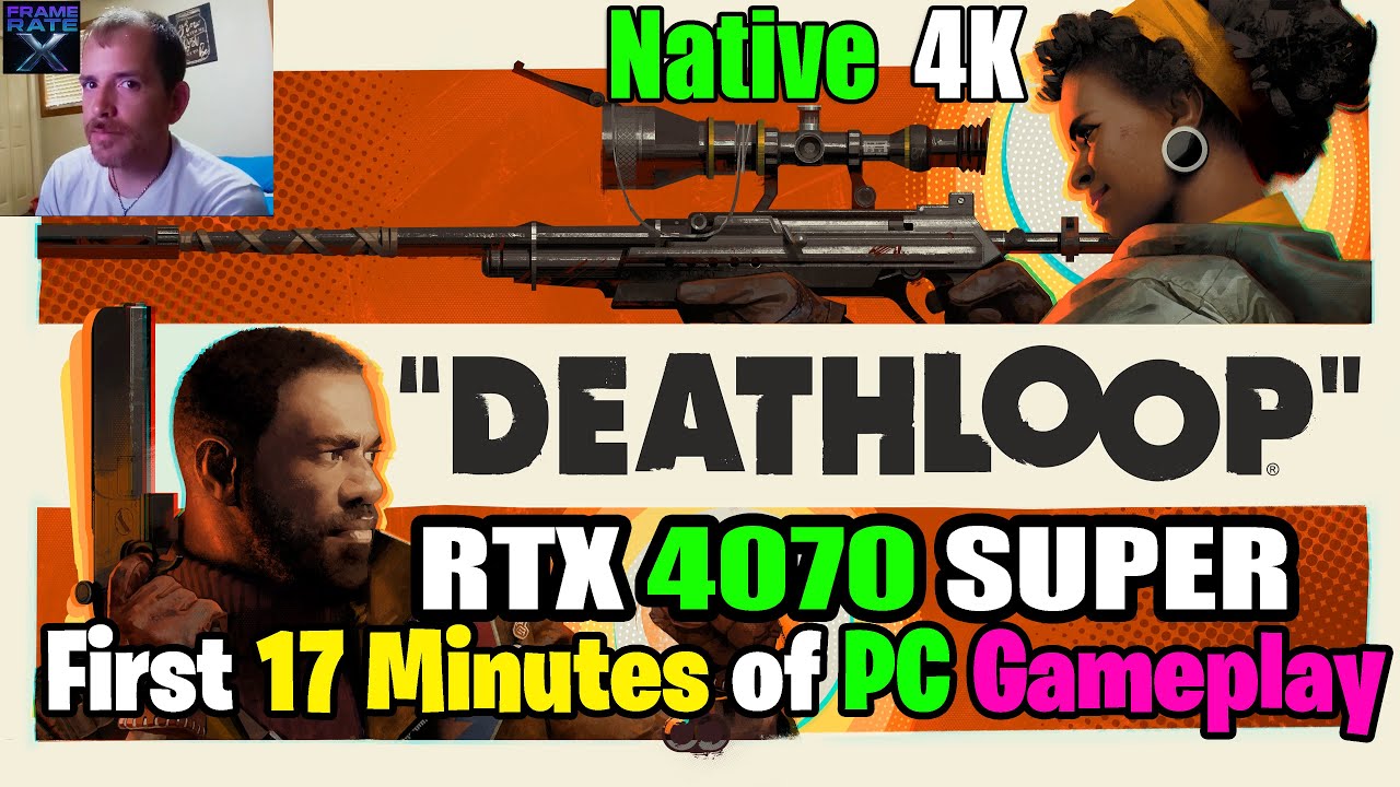 DEATHLOOP (PC) First 17 Minutes of Gameplay | RTX 4070 SUPER at Native 4K Max Settings & Ray Tracing