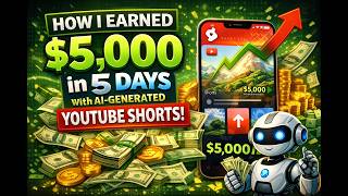 How I Earned $5,000 in 5 Days with AI-Generated YouTube Shorts!