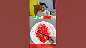CAKE OR FAKE !!! (2%PASS) #shorts #cakeorfake