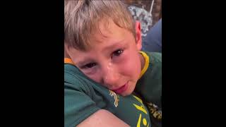 Young fan concerned about Faf&#39;s injury.