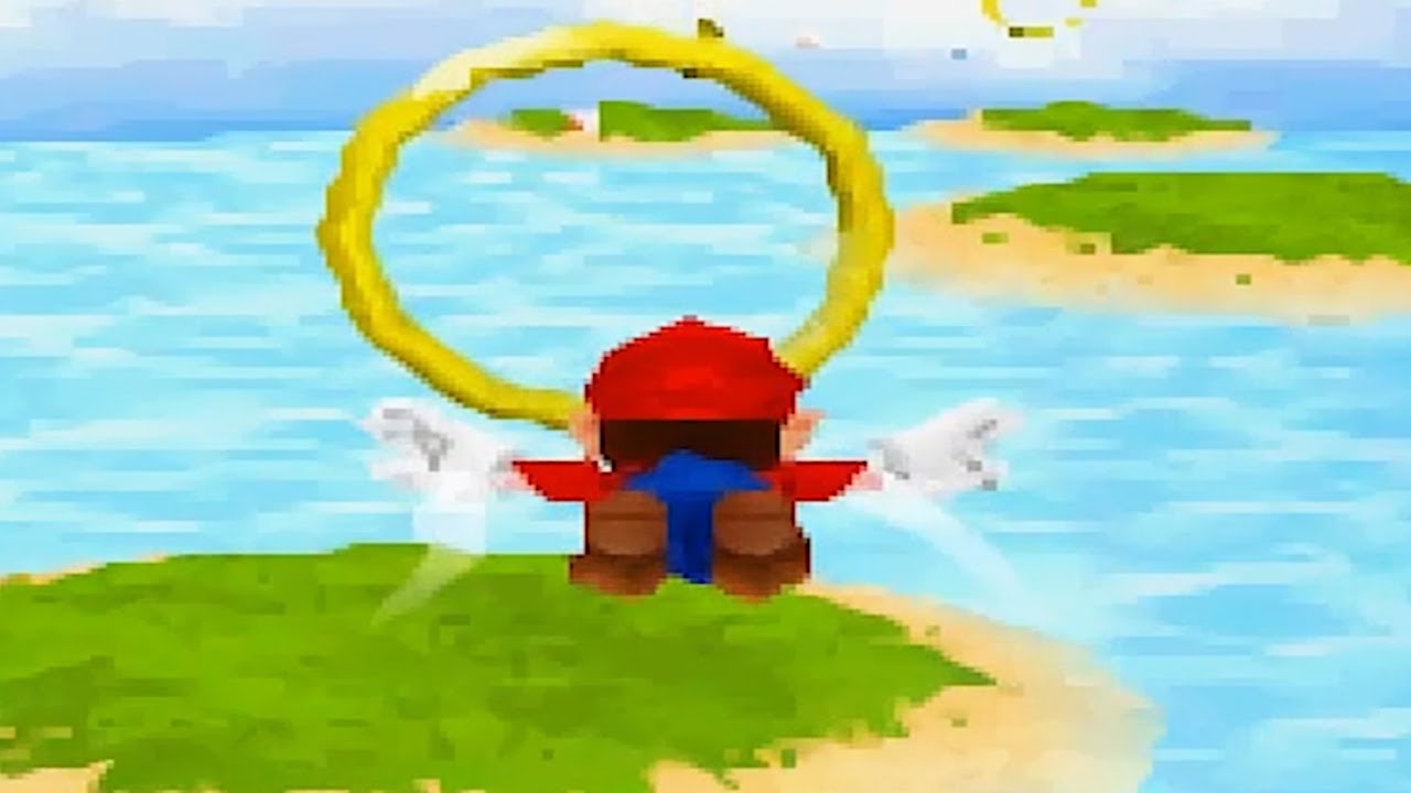 Mario & Sonic at the Olympic Games (DS) - All Characters Dream Long Jump Gameplay