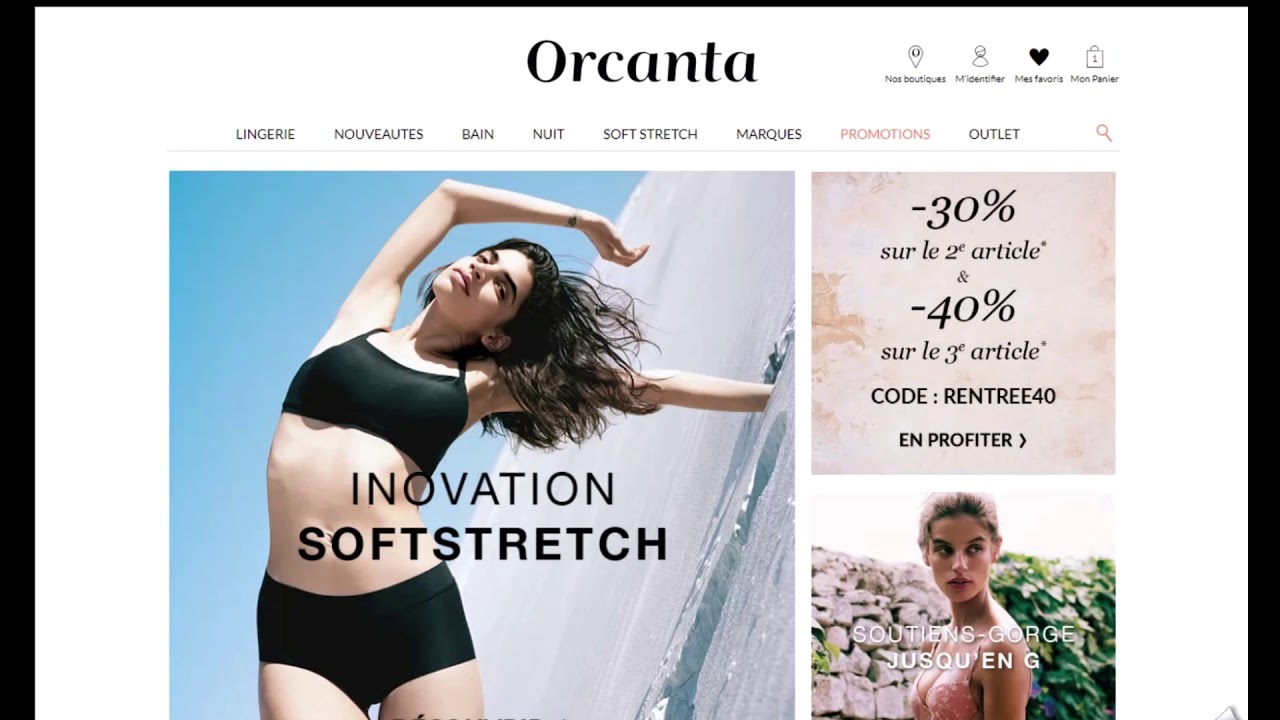 Orcanta Code promo Orcanta lingerie vérifié en vidéo - YouTube