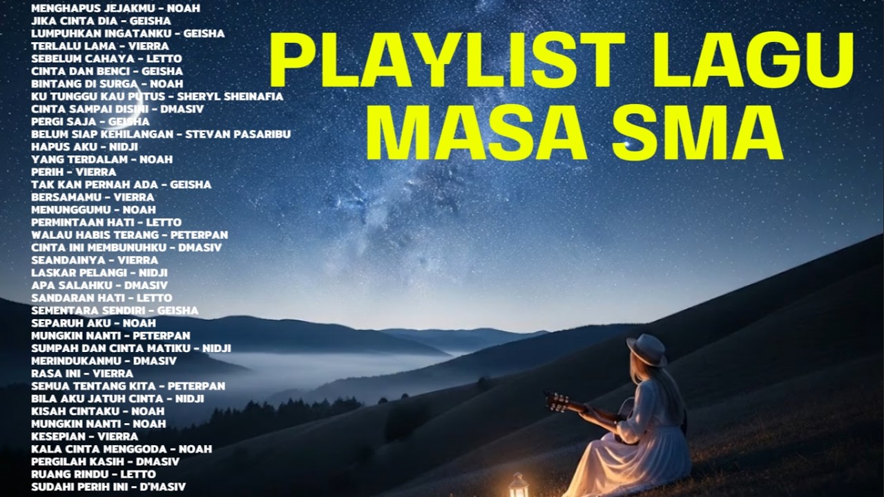 lagu masa masa SMA nostalgia 🎶💖☕