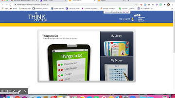 Access Think Central for math on Clever