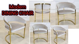 Modern Gold Dining Chair| Welder TV