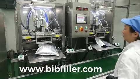 Vận hành máy chiết rót vô trùng bán tự động túi Aseptic ASP100D