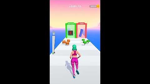 🍔❌🥦Twerk Race 3D Max Levels Mobile Walkthrough Game Update Trailer Gameplay iOS, Android