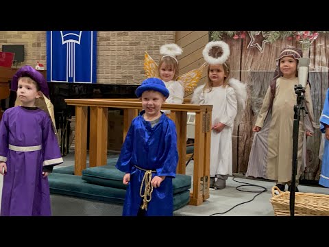 Grant's Christmas Program New Hope Preschool (Dec 2021)