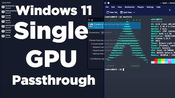 The Ultimate Windows 11 Video Editing + Gaming VM - Run Adobe Creative Cloud on Linux with VFIO
