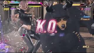 TEKKEN8 Nina Williams ranked Matches vs Kuma