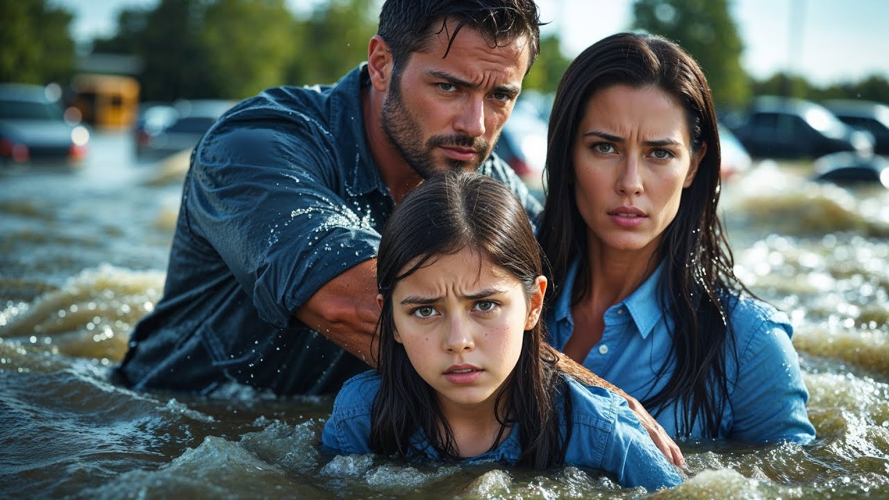 Struggling Dad Helped Woman Escape Flash Flood, Not Knowing The CEO Would Become His Wife