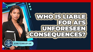 Who Is Liable For AI